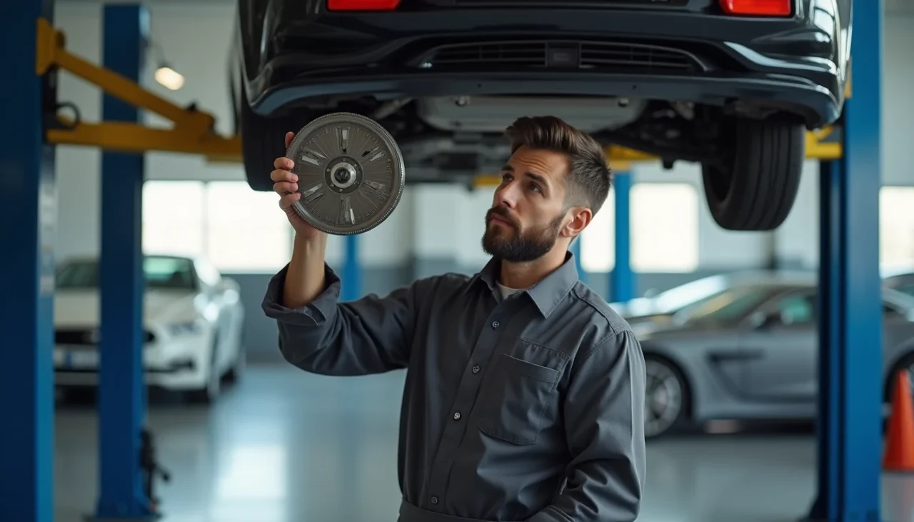 Замена двухмассового маховика Тойота Auris